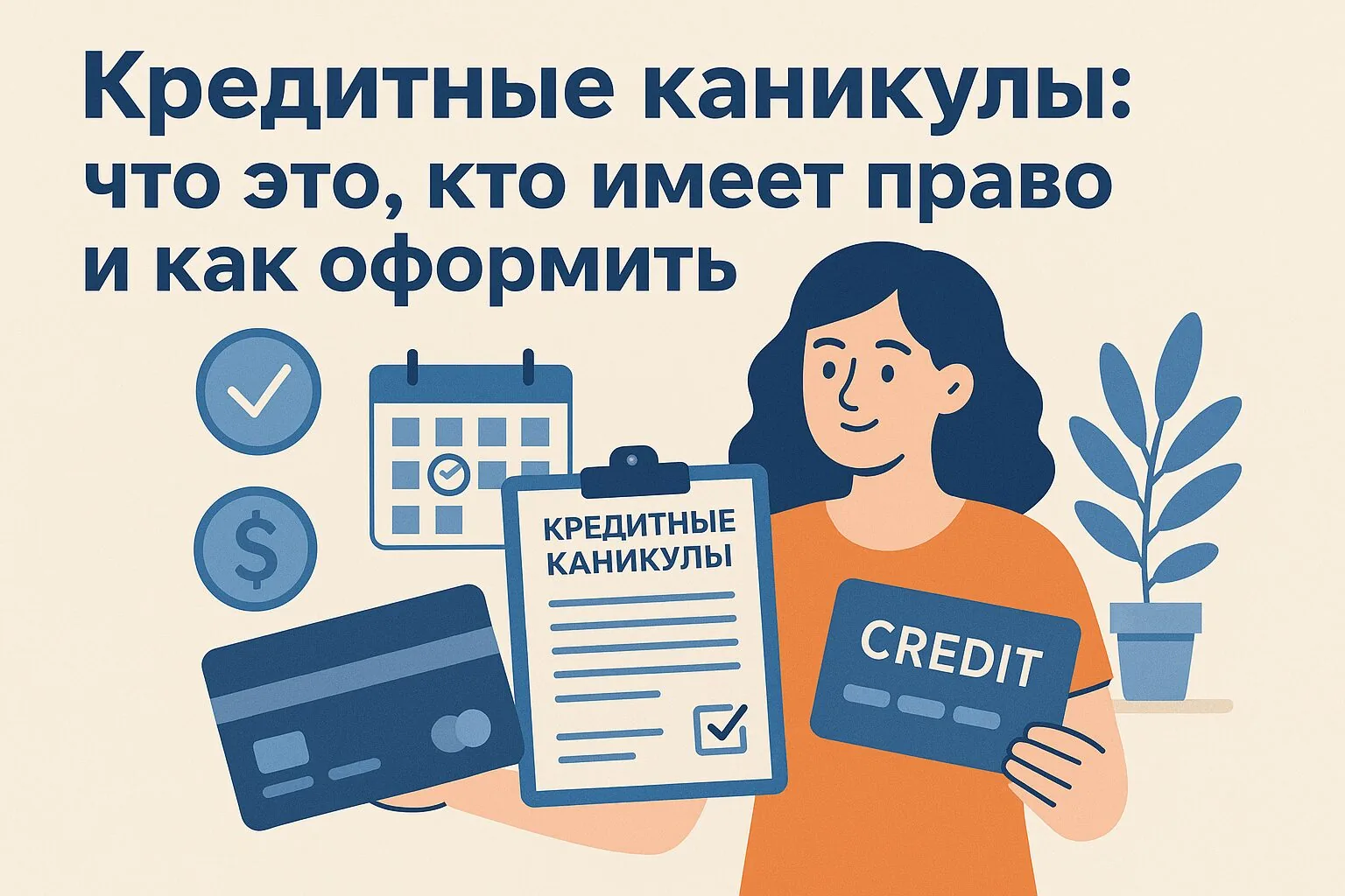 Кредитные каникулы: что это, кто имеет право и как оформить